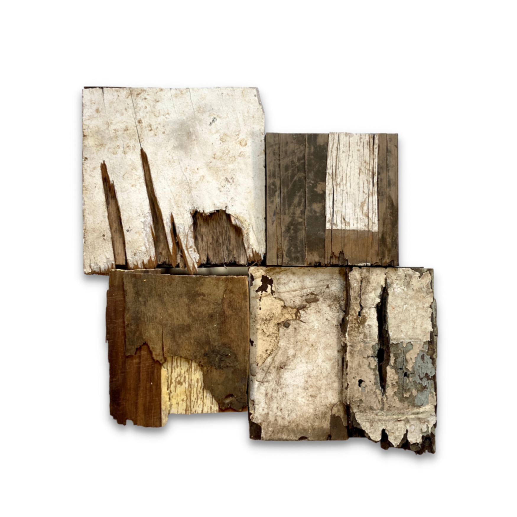 Ivannia LassoCrowded Spaces, 2022.Reclaimed wood and mixed media16 1⁄2 x 15 3⁄4 inches